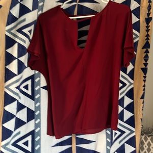 Cranberry blouse